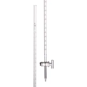 Burette, With Straight Bore Glass Key Stopcock, Class B